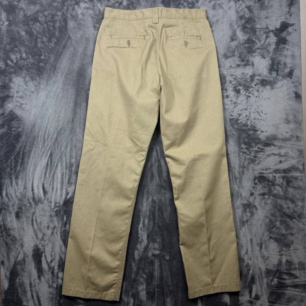 Carhartt Khaki Work Pants Mens 30x30 Tan Good Twill Straight Leg Chinos 9465